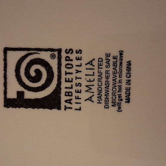 AMELIA PLATE - Picture 3 of 3